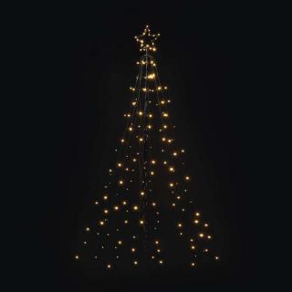 LED vianočný kovový strom, 180cm, vonkajšia, teplá b., ...
