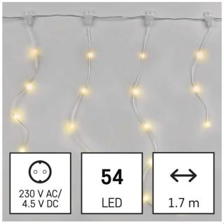 LED vianočný záves – cencúle, 1,7 m, vonkajšia aj ...