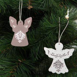 Ozdoba na vianočný strom - anjelik - zavesiteľný - ...
