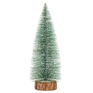 Ozdobný umelý vianočný stromček - 25 cm