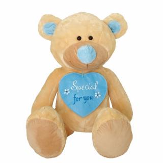 Plyšová hračka medveď special for you modrý 80cm