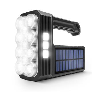 Solárna COB LED baterka - funkcia pracovnej lampy - 1200 ...