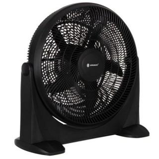SPRINGOS Podlahový ventilátor - 50cm - 110W - čierny
