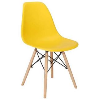 Springos Škandinávska stolička Milano yellow