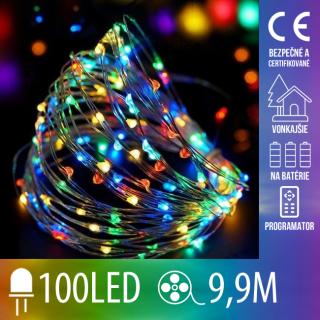 Vianočná LED svetelná mikro reťaz vonkajšia na ...