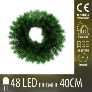 Vianočná LED svetelná ozdoba vonkajšia s časovačom - ...