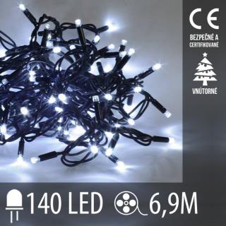 Vianočná LED svetelná reťaz vnútorná - 140LED - 6,90M ...