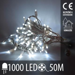 Vianočná LED svetelná reťaz vonkajšia - 1000LED - 50M ...