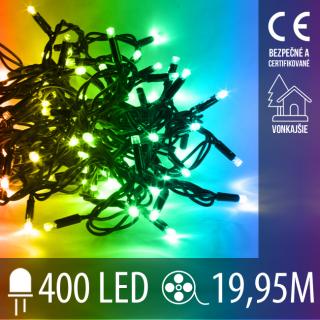 Vianočná LED svetelná reťaz vonkajšia - 400LED - ...