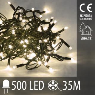 Vianočná LED svetelná reťaz vonkajšia - 500LED - 35M ...