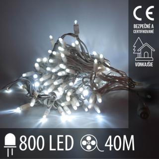 Vianočná LED svetelná reťaz vonkajšia - 800LED - 40M ...