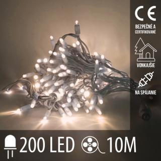 Vianočná LED svetelná reťaz vonkajšia na spájanie - ...