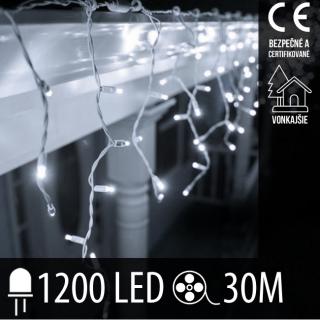 Vianočná LED svetelná záclona vonkajšia - 1200LED - ...