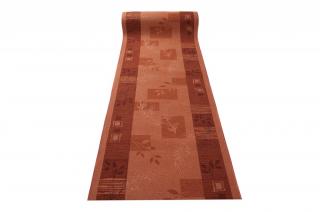 Behúň koberec AG80-terra (Lacný behúň skladom v šírke 67cm,)