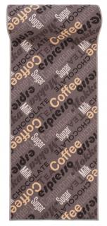 Behúň koberec Cappuccino 49 - kaviareň (Lacný behúň skladom v)