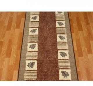 Behúň koberec LF-béžový (Lacný behúň na gume v šírke 70cm,)