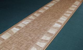 Behúň koberec Linea 33 béžový (Behúň na gume v šírke 67cm,)