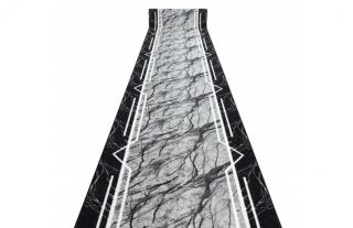 Behúň koberec MR97 šedý (Behúň na gume v šírke od 57cm do)