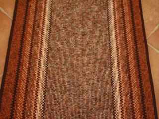 Behúň koberec Panama hnedý (Tkaný behúň skladom v šírke 60cm,)