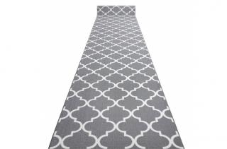 Behúň koberec TR97 šedý (Behúne na gume v šírke od 57cm do)