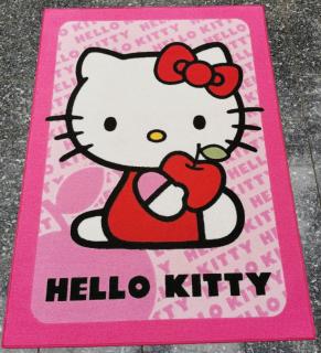 Detský disney koberec Hello Kitty border (Koberec Hello Kitty)