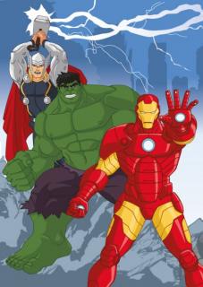 Detský koberec Avengers 03 Power (Kusový koberec v rozmere 95)