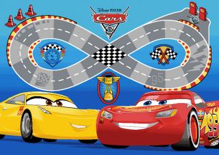 Detský koberec Cars 01 speedway (Koberec Disney Cars veľkosť)