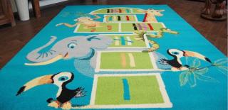 Detský koberec Fun skákací (Kusový koberec rozmerov)