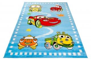 Detský koberec G011A B modrý (Kusový koberec rozmerov od)