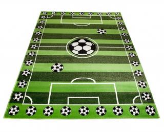 Detský koberec Happy futbalové ihrisko (Kusový koberec)