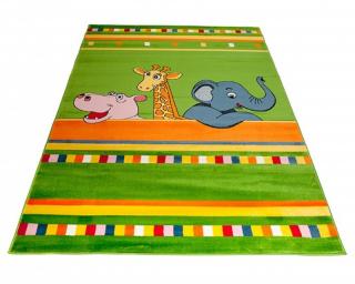 Detský koberec Happy green (Kusový koberec rozmerov od)