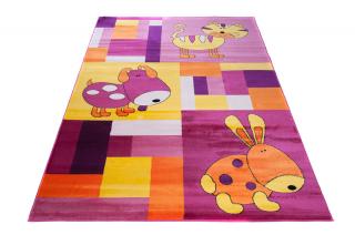 Detský koberec Happy K597A F (Kusový koberec rozmerov)