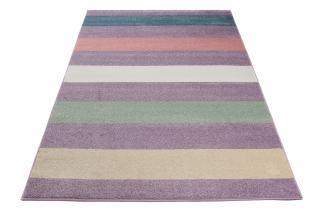 Detský koberec Happy T817A LL (Koberec v pastelových farbách)