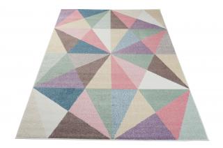 Detský koberec Happy V038A C (Koberec v pastelových farbách)