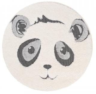 Detský koberec Panda (Kruhový koberec v priemere 120cm)