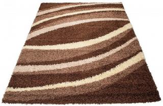Koberec Shaggy 3672A DB (Hnedý Shaggy koberec v rozmeroch od)