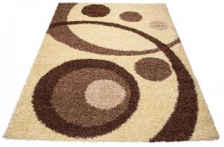 Koberec Shaggy 9197B C (koberec a ovál v rozmeroch od 80x150cm)