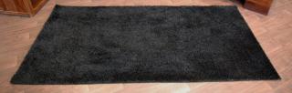 Koberec Shaggy Parisian čierny (Čierny Shaggy koberec v)