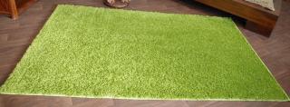 Koberec Shaggy Parisian zelený (Zelený Shaggy koberec v)