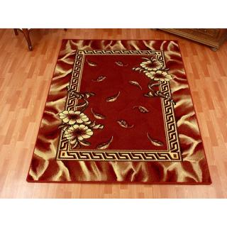 Kusový koberec BCF 1011 bordó (BCF koberec v rozmeroch od 60 x)