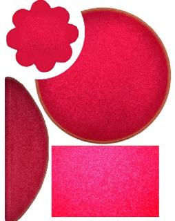 Kusový koberec Eton ružová (Ružové koberce v tvare:  kruh,)