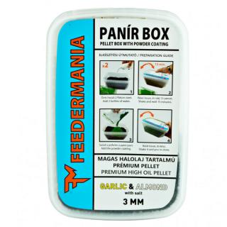 Panír pelet box FEEDERMANIA 3mm cesnak+mandľa