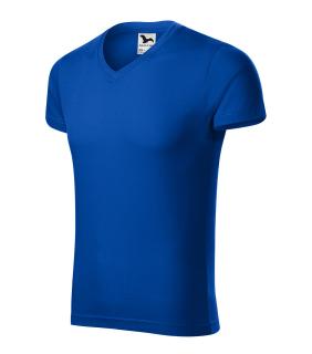 146 SLIM FIT V-NECK TRIČKO PÁNSKE malfini 05 kráľovská modrá