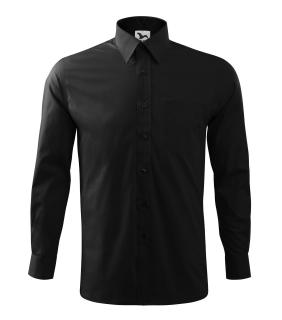 209 Košeľa pánska Style LS malfini 01 čierna