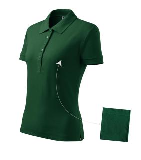 213 Dámske polokošele COTTON malfini D3 DARK GREEN