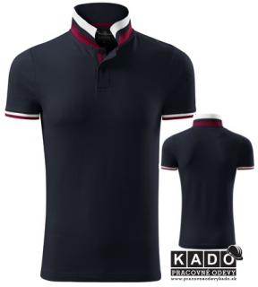 256 Malfini Polokošeľa PÁNSKA COLLAR UP 77 DARK NAVY