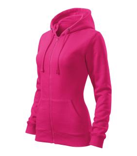 411 dámska mikina Trendy Zipper malfini 40 PURPUROVÁ