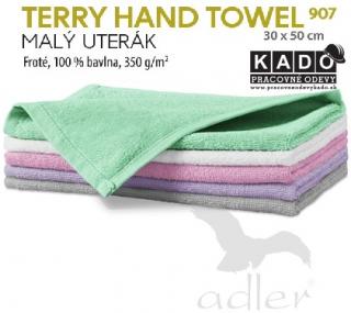907 Malý uterák malfini 30X50 Terry Hand towel 350 (30X50CM)