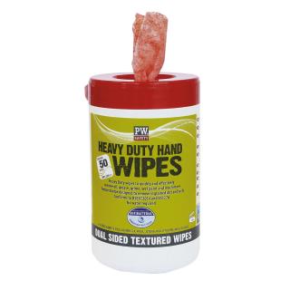 Antibakteriálne čistiace obrúsky na ruky Heavy Duty (50 obrúskov) IW30 PORTWEST