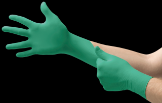 Antistatické chemické jednorázové rukavice TOUCH N TUFF ANSELL (92-500) PUDR